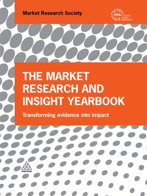 cover image of The Market Research and Insight Yearbook